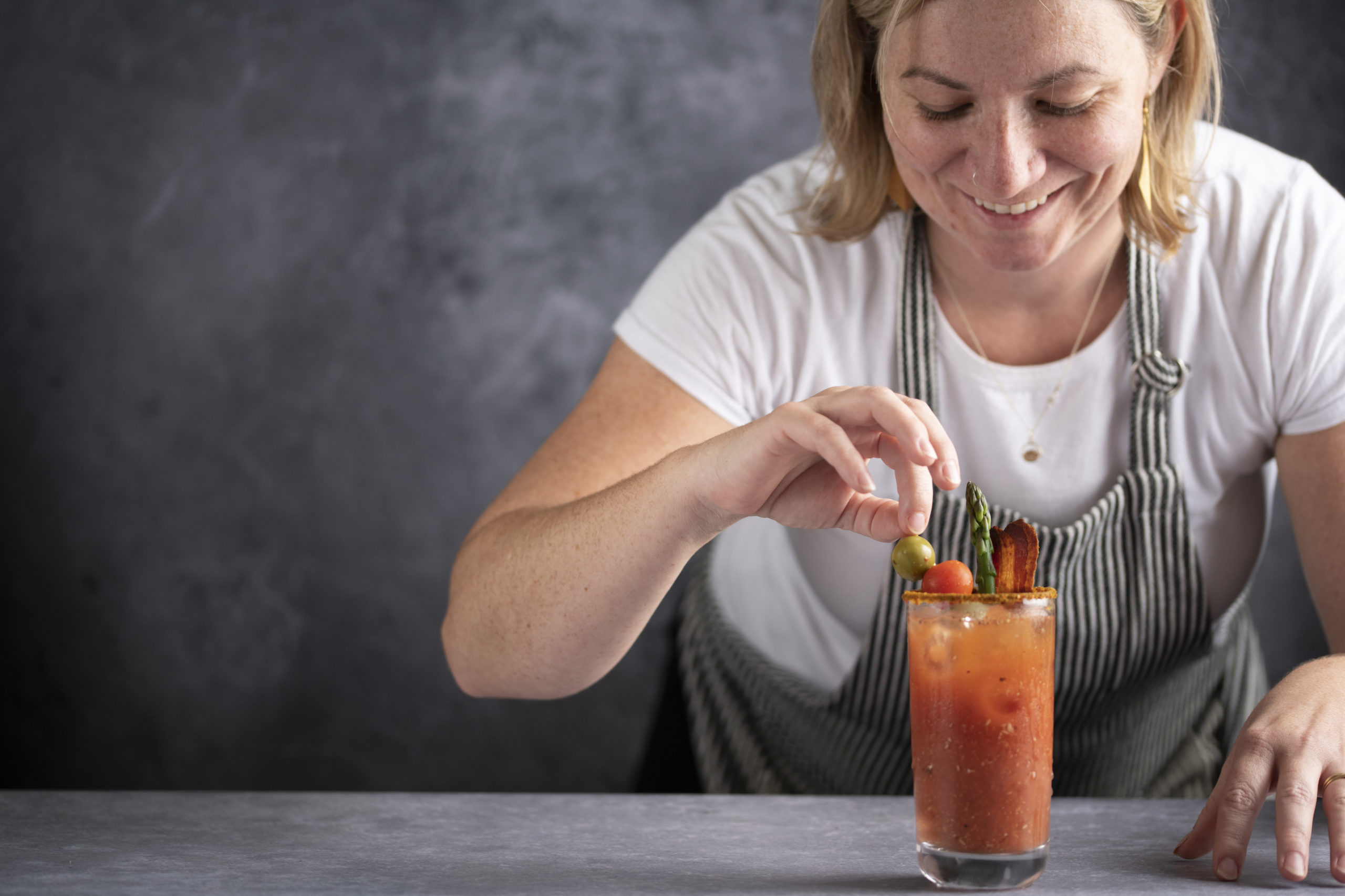 Bloody Mary cocktail made by the Condiment Co