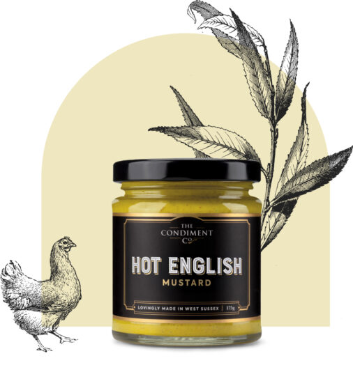 Hot English Mustard, 175g - Image 2