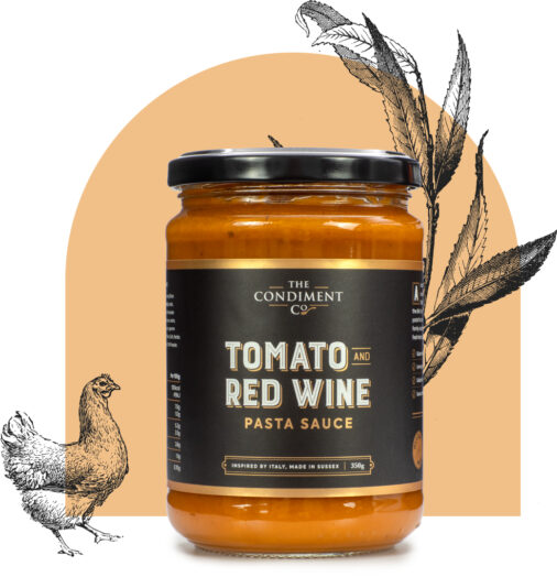 Tomato & Red Wine Pasta Sauce, 350g - Image 2