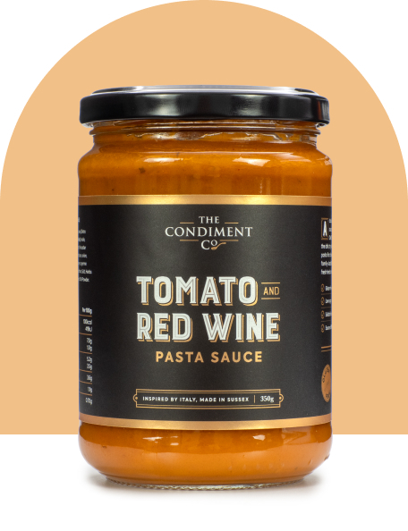 Tomato and red wine pasta sauce - The Condiment Co