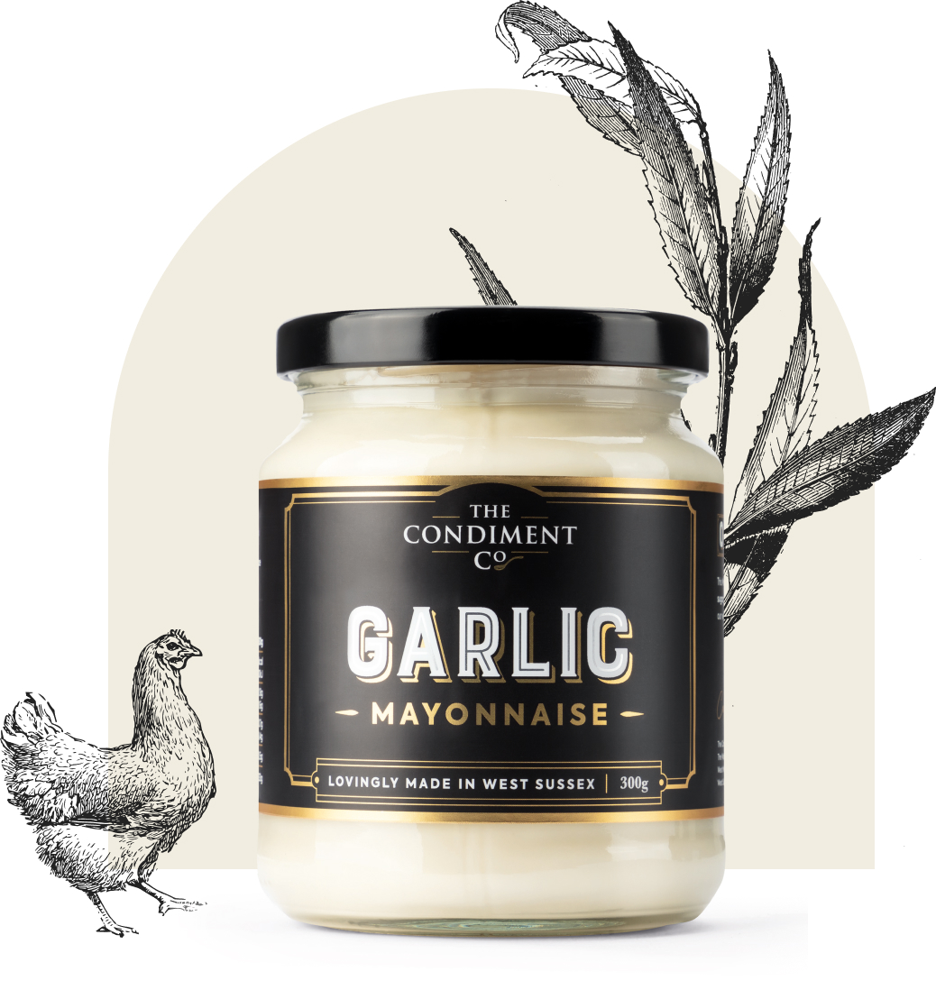 Garlic Mayonnaise by the Condiment Co