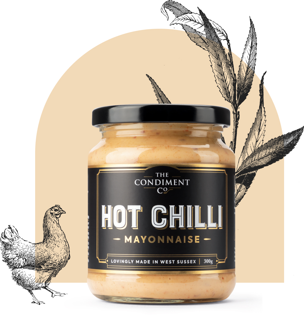 Hot Chilli Mayonnaise by the Condiment Co