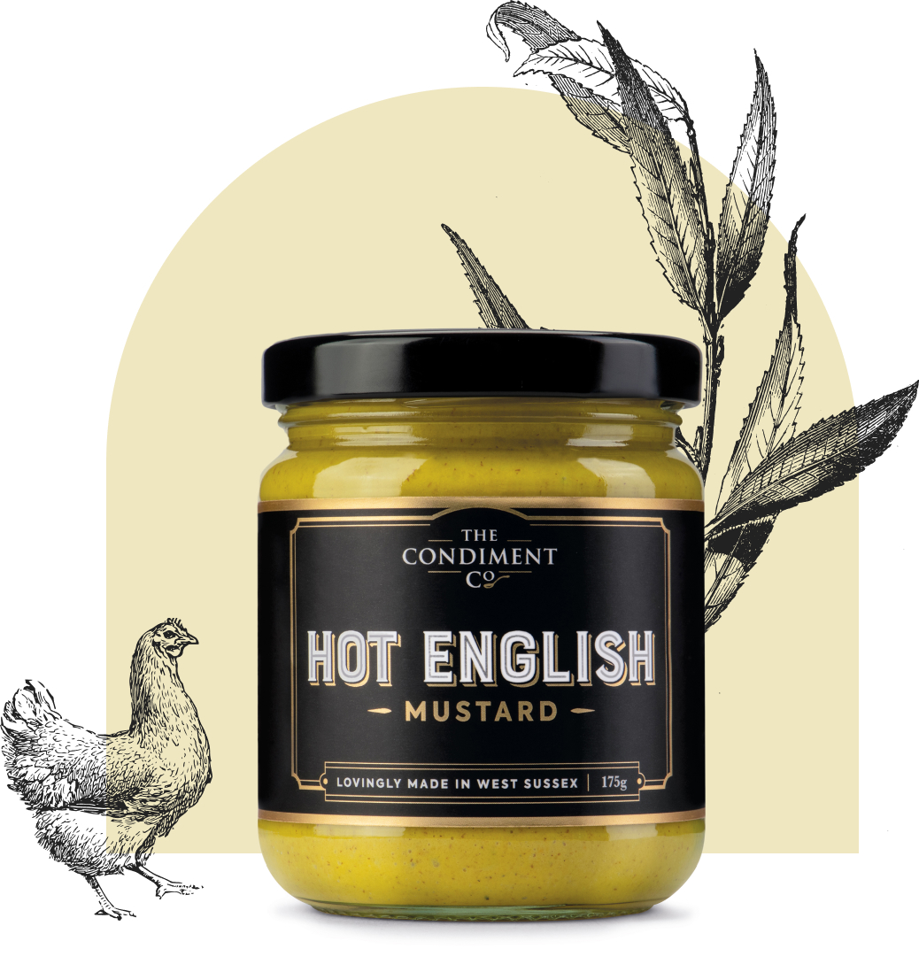 Hot English Mustard by the Condiment Co