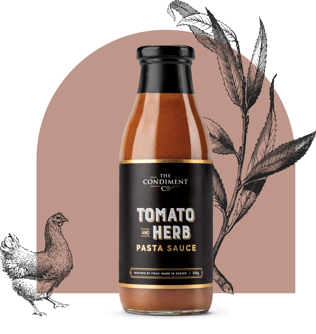 Tomato & Herb pasta sauce by The Condiment Co
