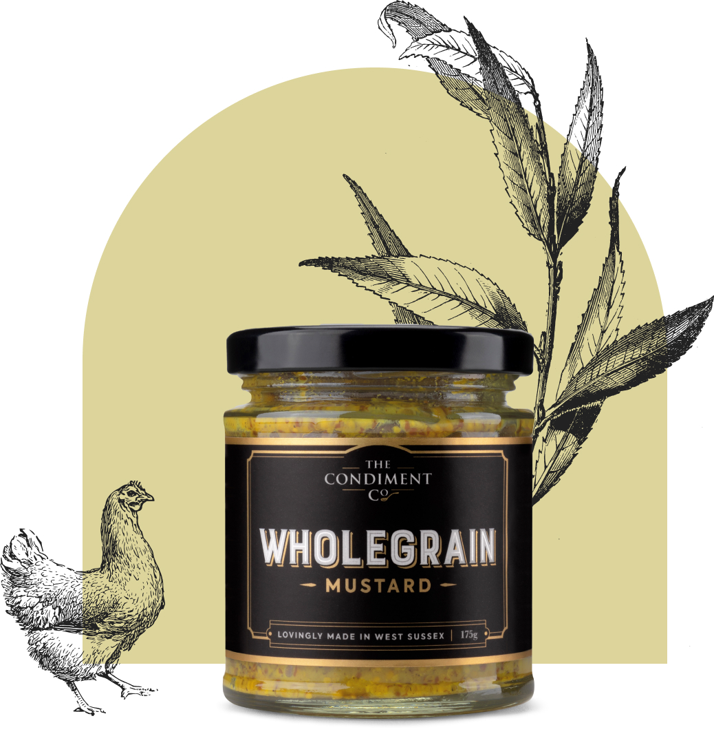 Gluten Free Wholegrain Mustard - The Condiment Co