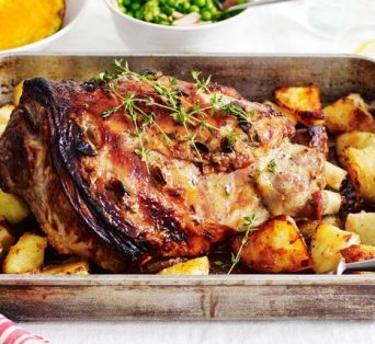 roast lamb with mustard - The Condiment Co- Sauces to have with roast dinners