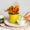 Blue Cheese Mayonnaise and Sweet Potato chips