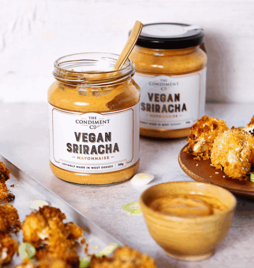 Vegan Sriracha Mayonnaise, 300g - Image 3