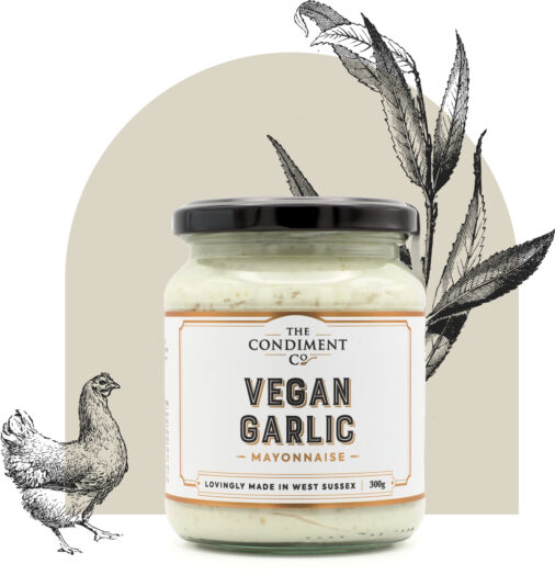 Vegan Garlic Mayonnaise from the Condiment Co