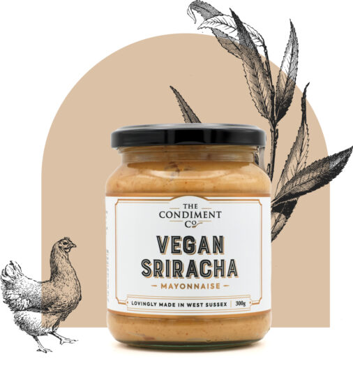 Vegan Sriracha Mayonnaise from the Condiment Co
